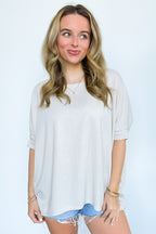 Easy Does It Flowy Knit Tunic Top - Madison and Mallory