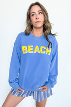 BEACH Graphic Pullover - FINAL SALE - Madison and Mallory