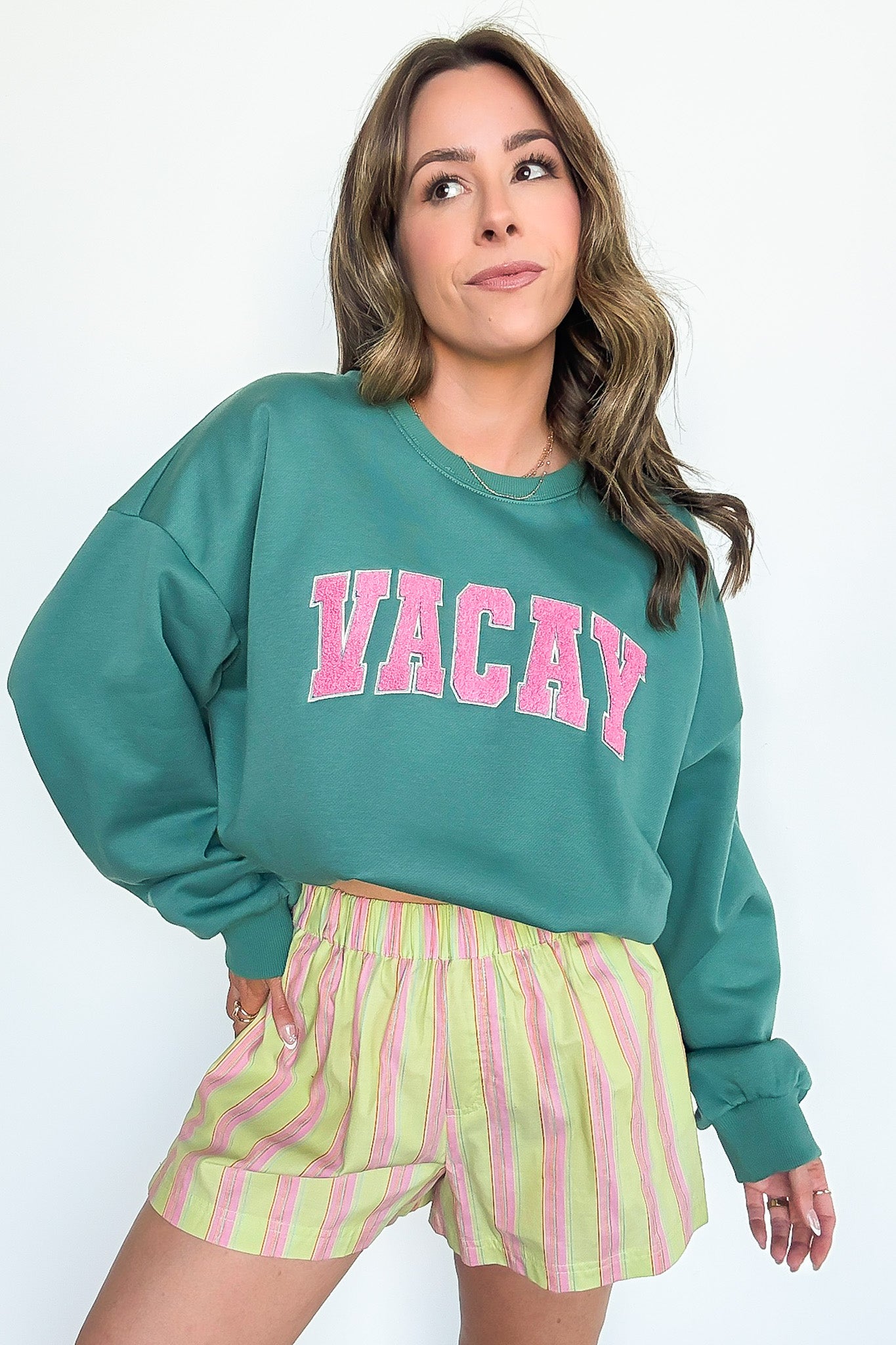 Coreen Striped Shorts - FINAL SALE - Madison and Mallory