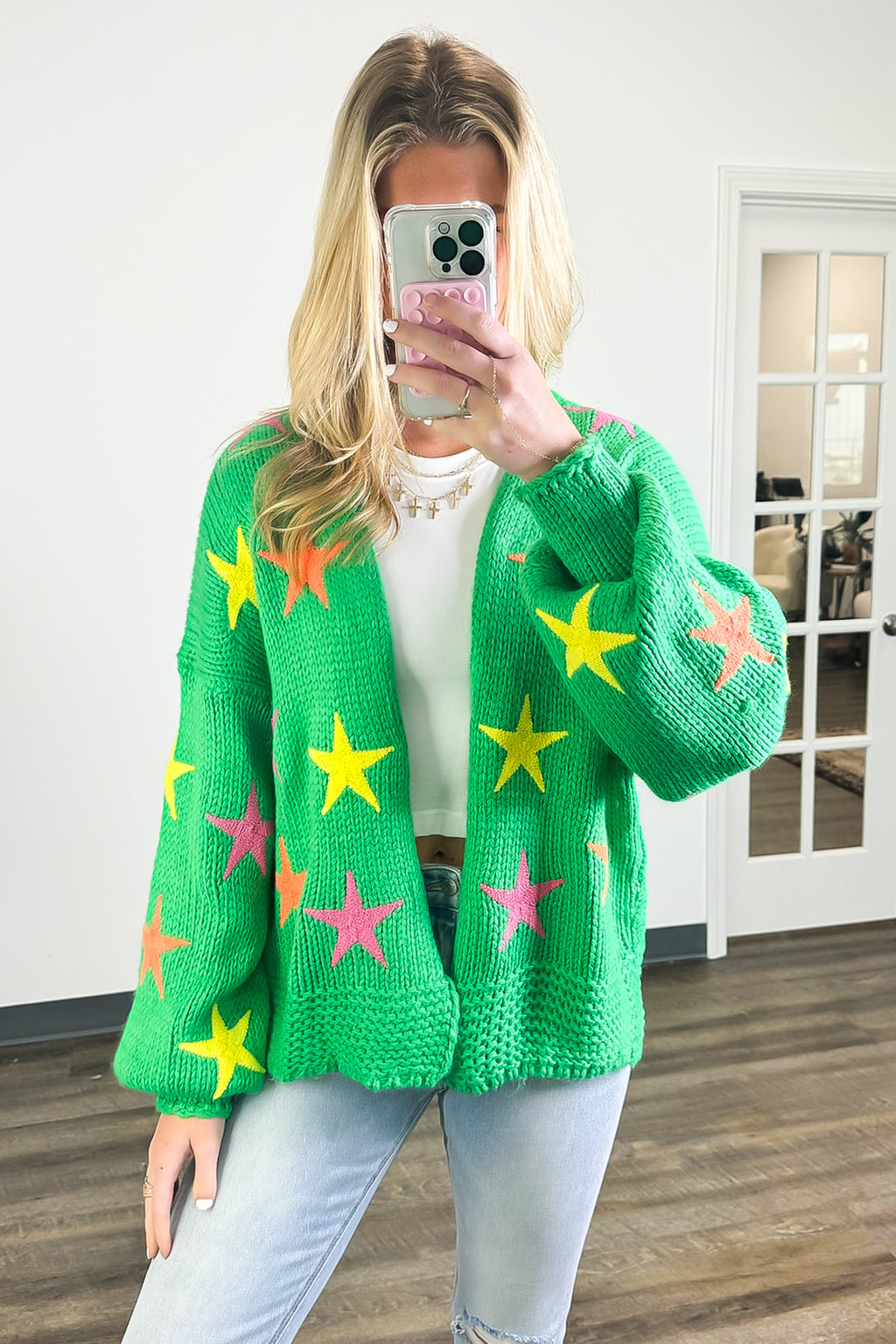 Stars Align Knit Cardigan - FINAL SALE - Madison and Mallory