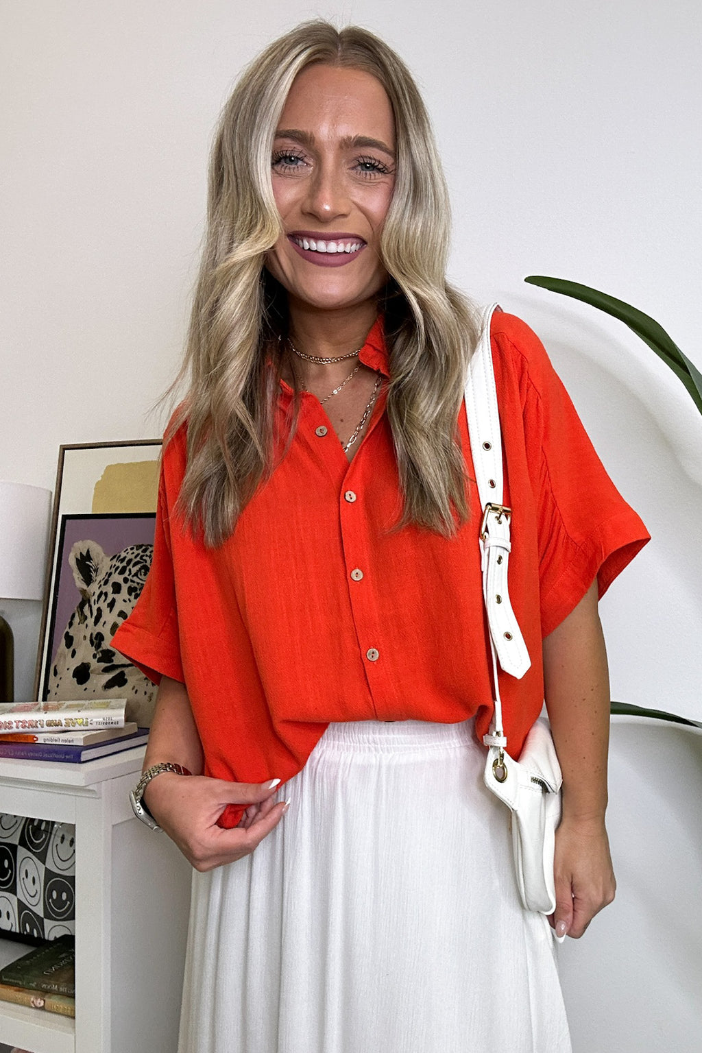 Elevated Decision Linen Button Down Top - FINAL SALE - Madison and Mallory