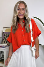 Elevated Decision Linen Button Down Top - FINAL SALE - Madison and Mallory