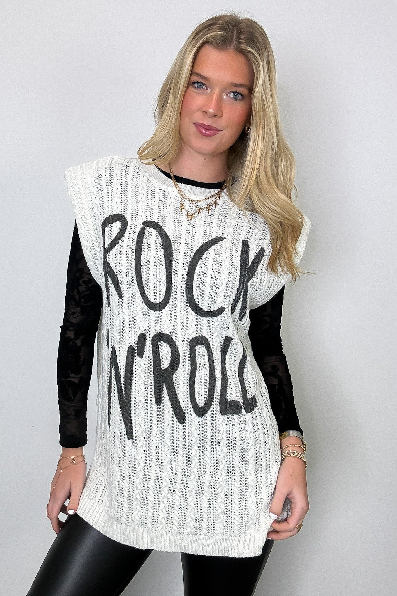 Rock and Roll Graphic Top - Madison and Mallory