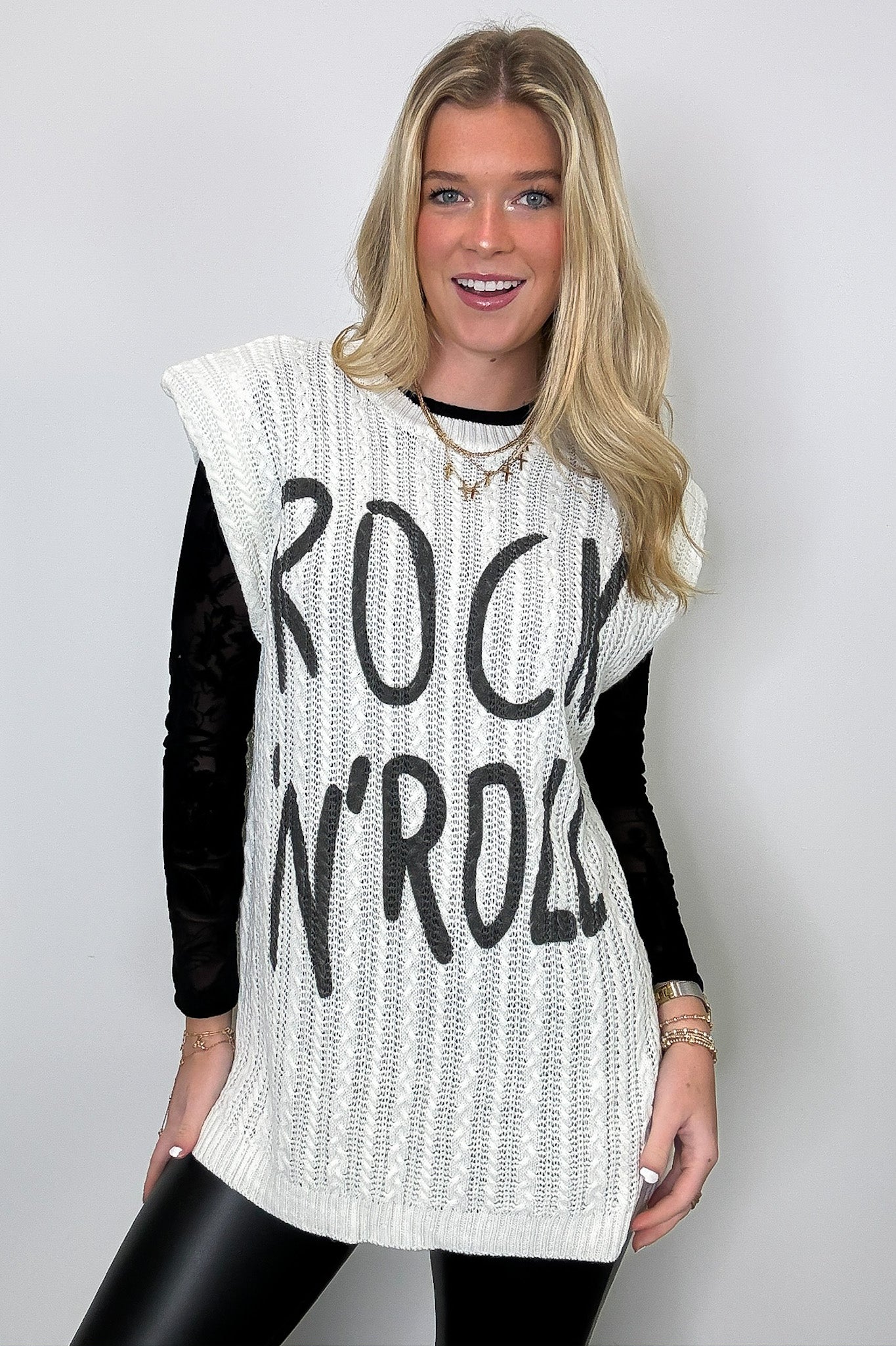 Rock and Roll Graphic Top - Madison and Mallory