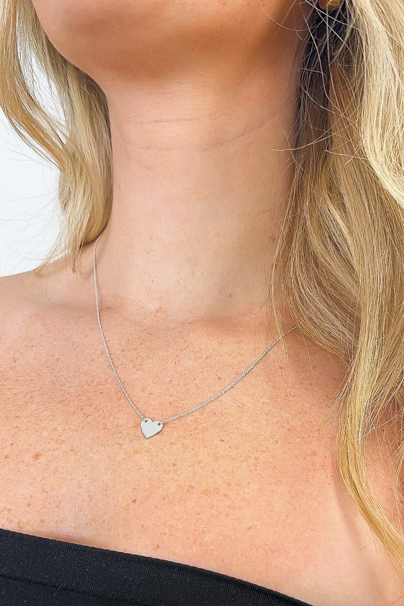 Lover Dainty Heart 14KT Necklace - Madison and Mallory