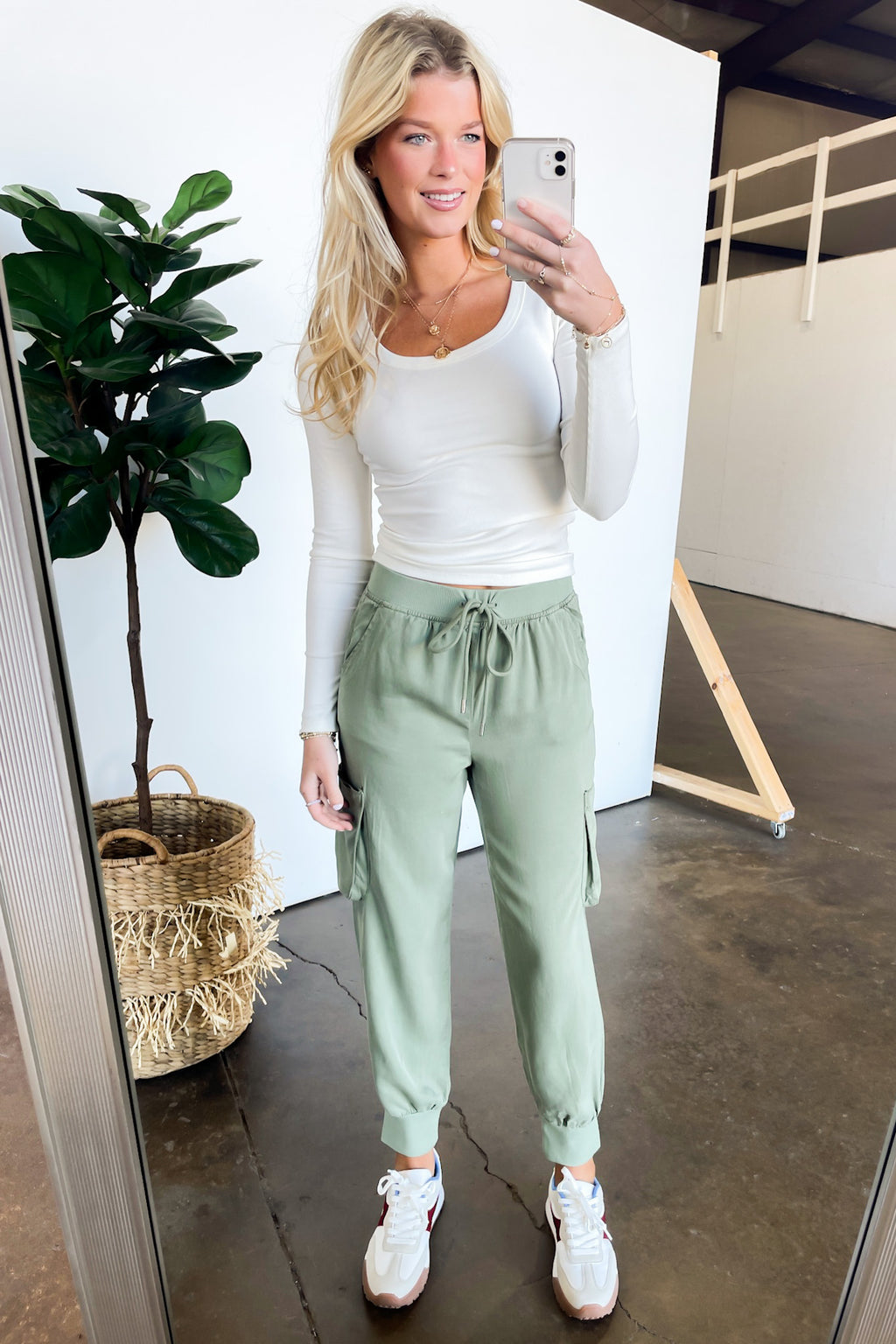 Zayna High Rise Cargo Joggers - FINAL SALE - Madison and Mallory
