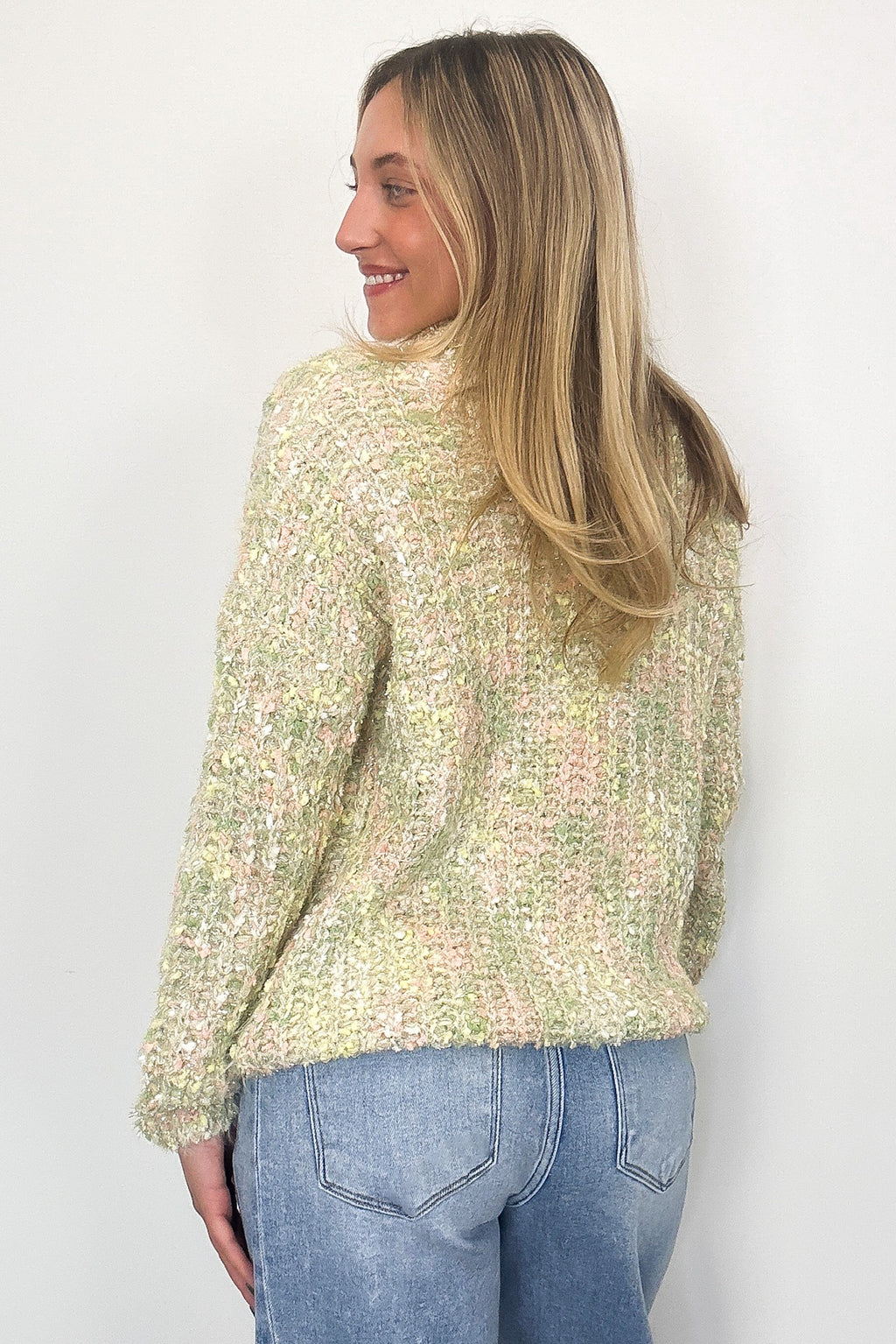 Winter Sherbet Pastel Knit Sweater - FINAL SALE - Madison and Mallory