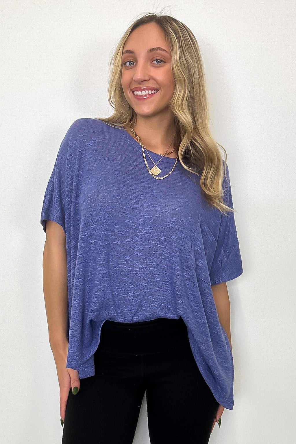 Zen Zone Oversized Knit Pocket Top - BACK IN STOCK - Madison and Mallory