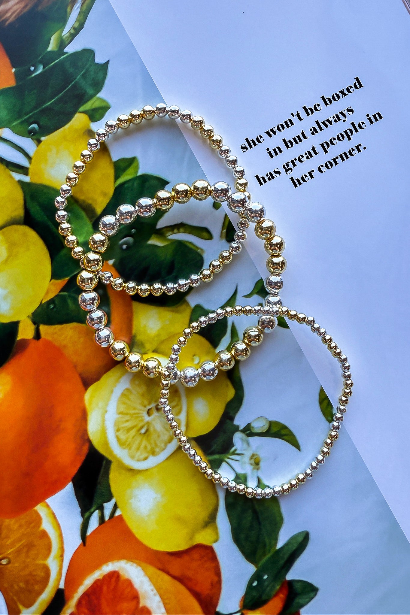 Harper Two Tone Bracelet - Madison and Mallory