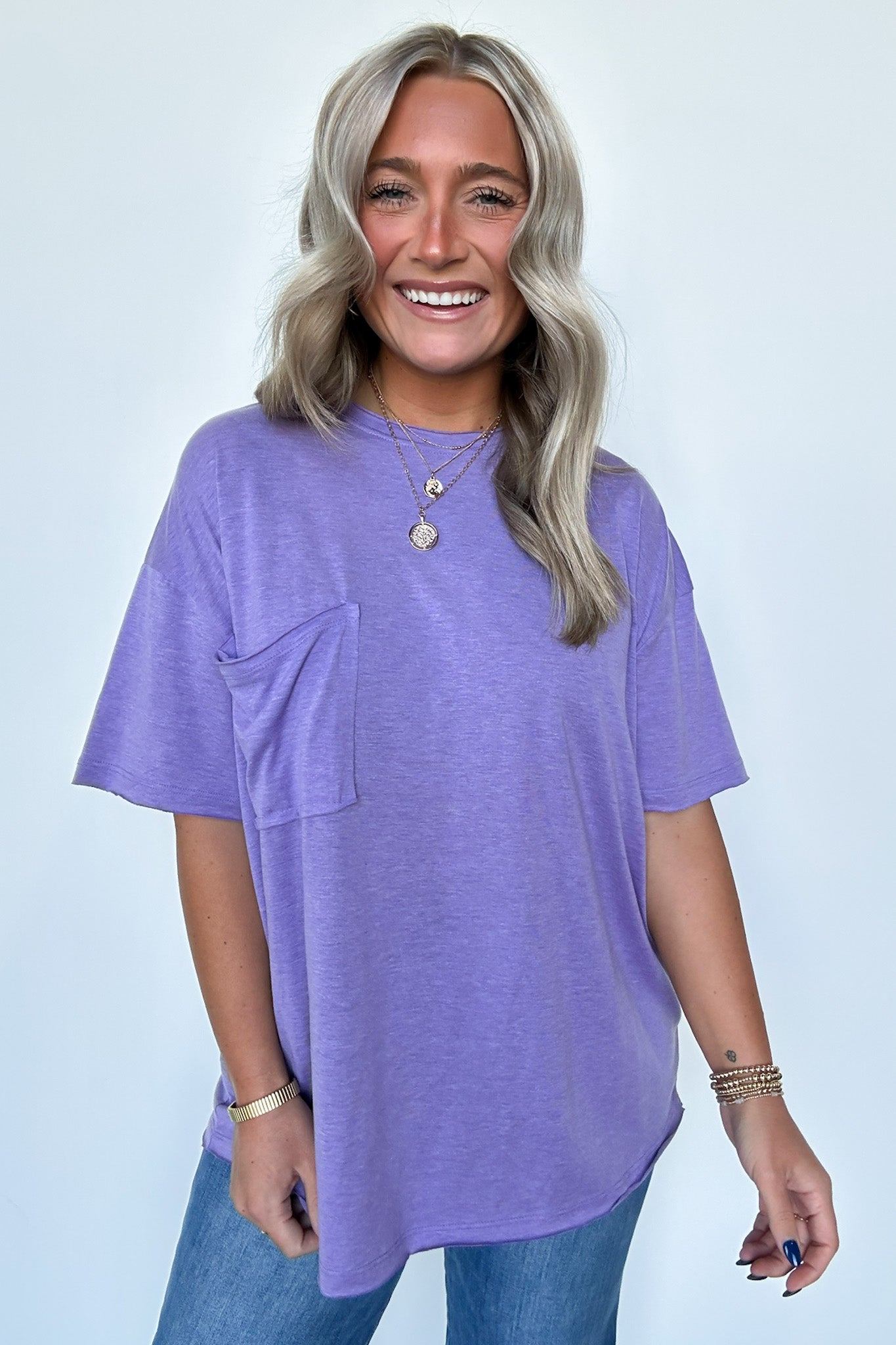  Ajay Oversized Pocket Top - BACK IN STOCK - Madison and Mallory