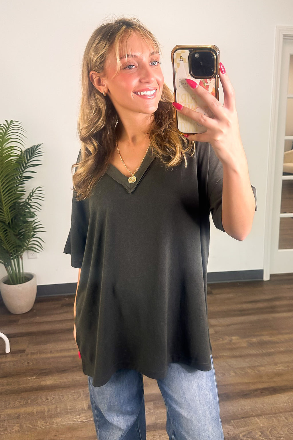 Free Spirit Stone Washed Tee - BACK IN STONE