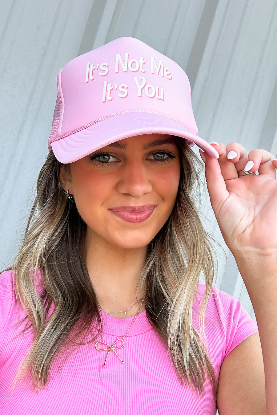  It's Not Me it's You Graphic Trucker Hat - Madison and Mallory