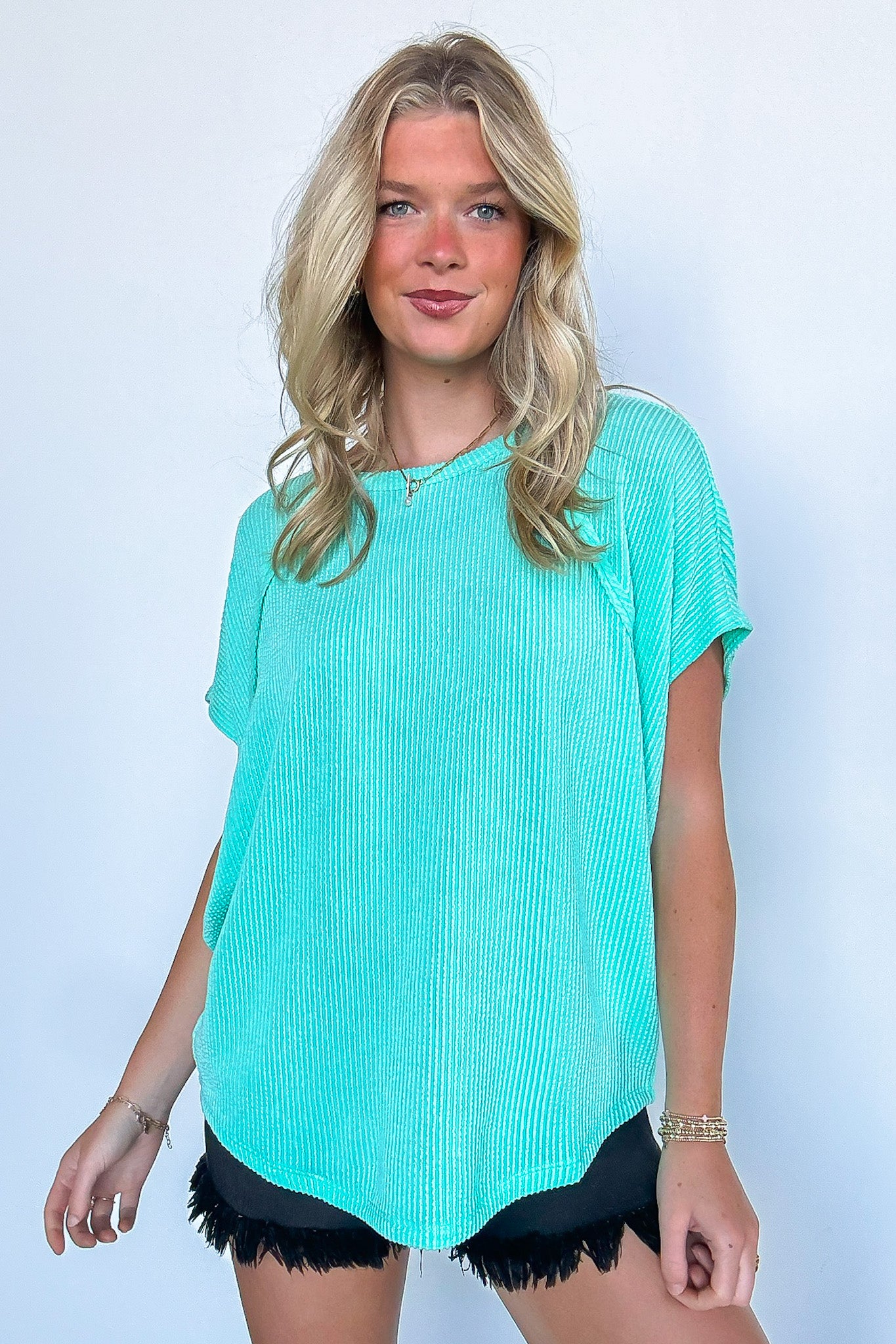 ANDMARY】May shirring tops