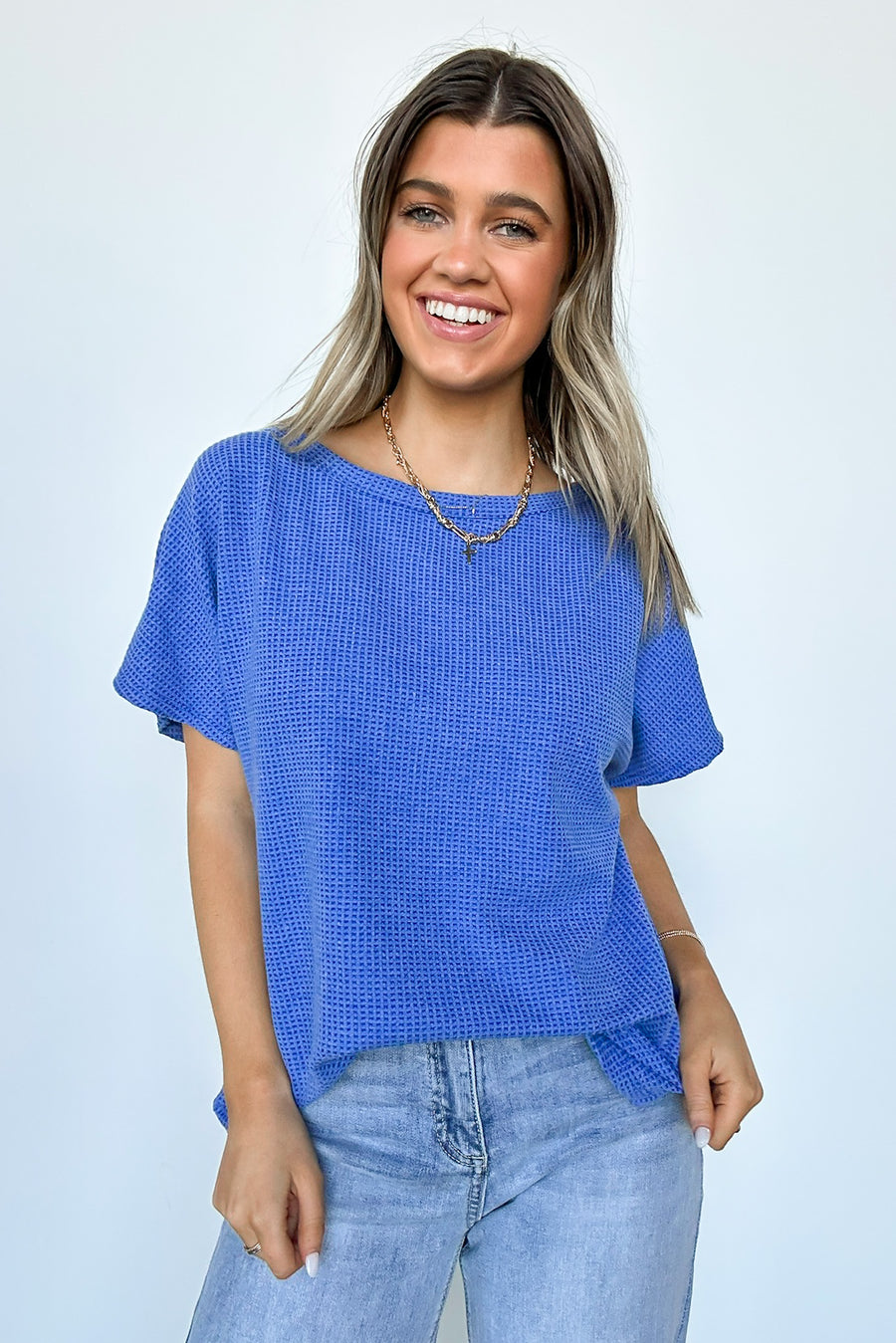  Kailah Dolman Sleeve Relaxed Top - FINAL SALE - Madison and Mallory