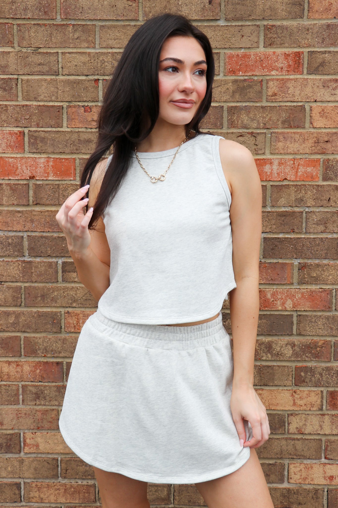 Kailee Tank Top and Skort Set - Madison and Mallory
