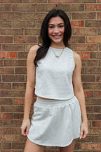 Kailee Tank Top and Skort Set - Madison and Mallory
