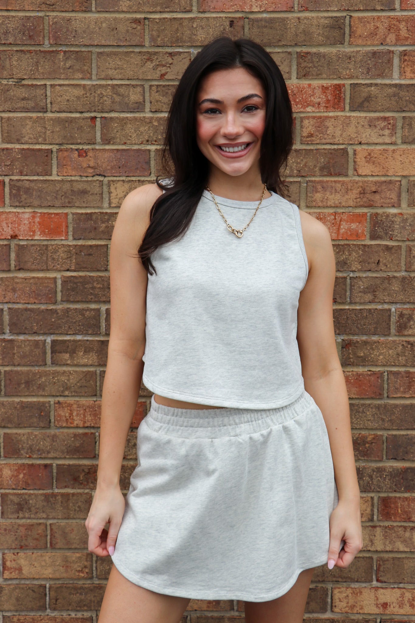 Kailee Tank Top and Skort Set - Madison and Mallory