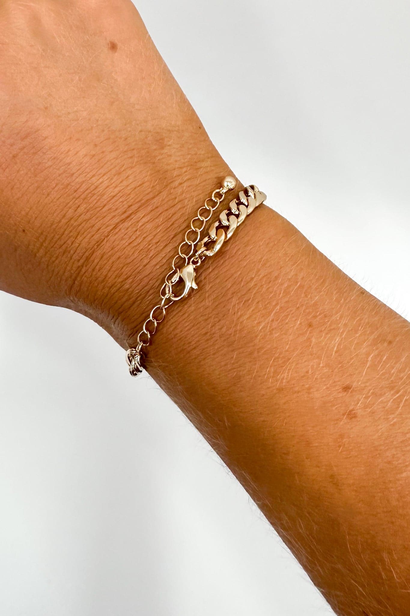  Kainda Heart Evil Eye Chain Bracelet - Madison and Mallory