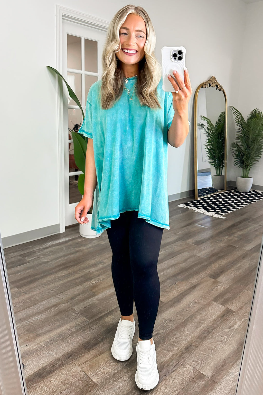  Kala Washed Drop Shoulder Relaxed Top - BACK IN STOCK - Madison and Mallory