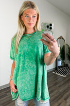  Kala Washed Drop Shoulder Relaxed Top - BACK IN STOCK - Madison and Mallory