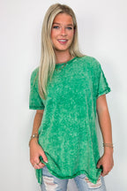  Kala Washed Drop Shoulder Relaxed Top - BACK IN STOCK - Madison and Mallory