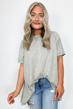  Kala Washed Drop Shoulder Relaxed Top - BACK IN STOCK - Madison and Mallory