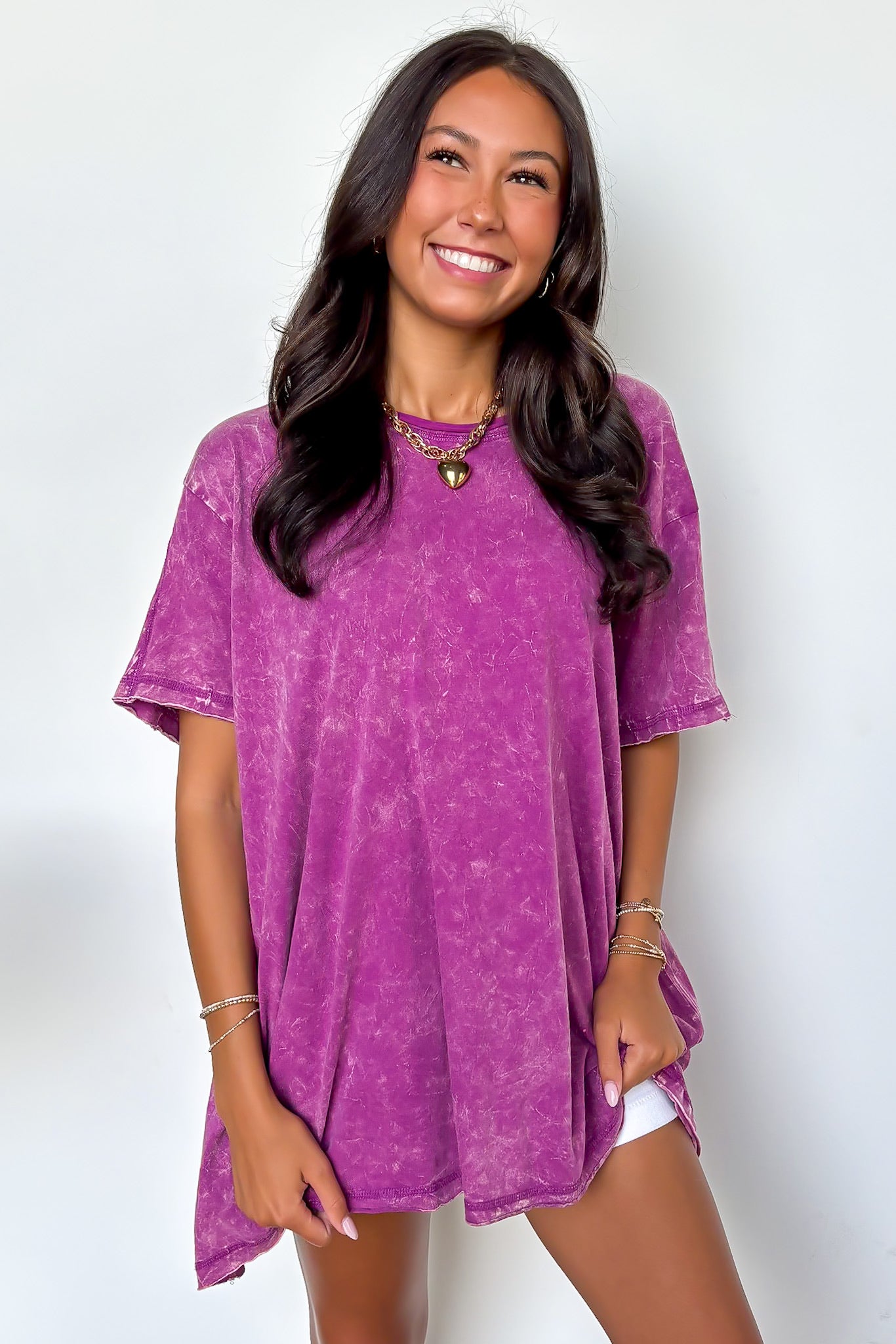 Kala Washed Drop Shoulder Relaxed Top - BACK IN STOCK