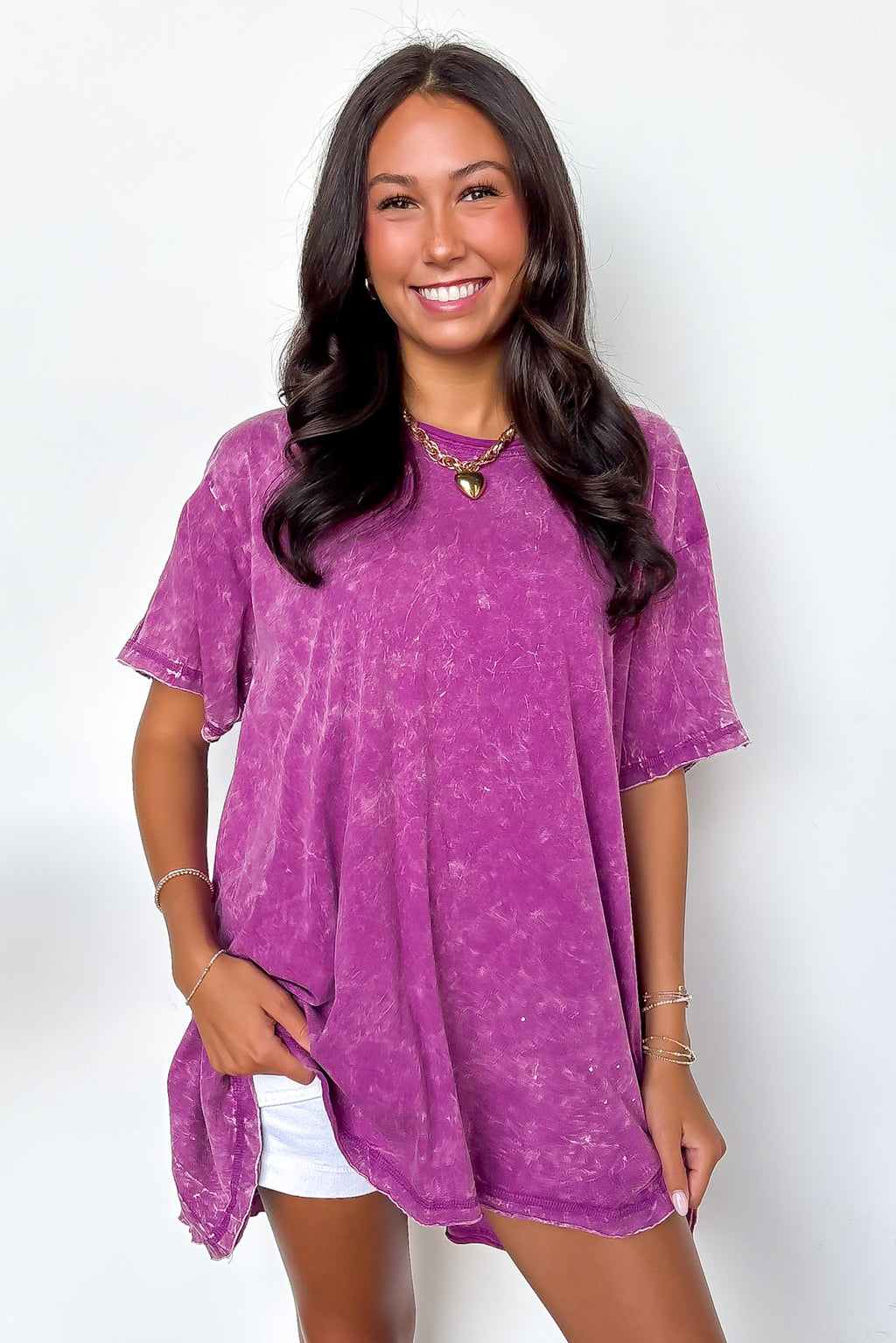 Kala Washed Drop Shoulder Relaxed Top - BACK IN STOCK - Madison and Mallory
