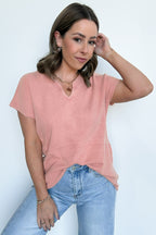 Karlan Mineral Washed Thermal Top - FINAL SALE - Madison and Mallory