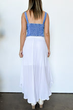 Katherinah High Rise Smocked Maxi Skirt - FINAL SALE - Madison and Mallory