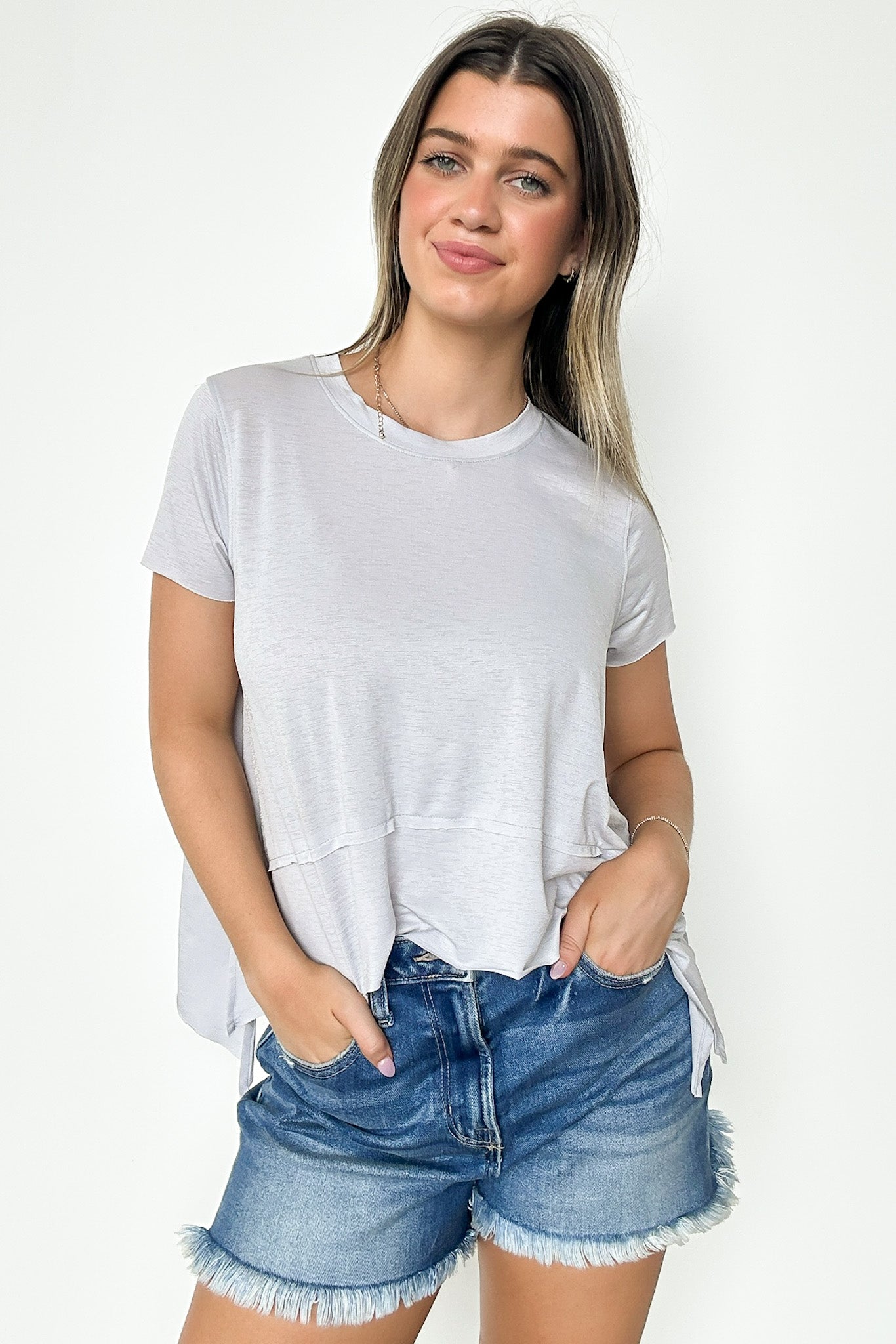  Keep the Tempo Short Sleeve Top - FINAL SALE - Madison and Mallory