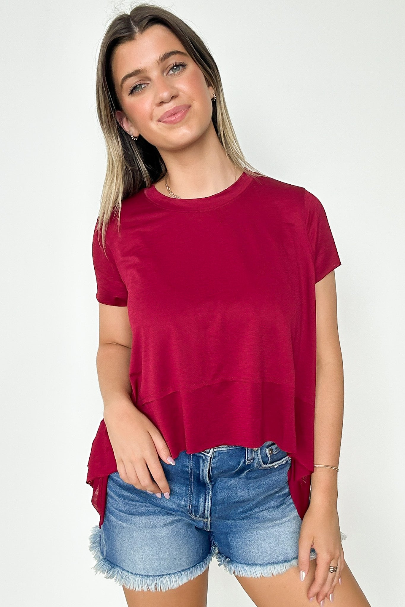  Keep the Tempo Short Sleeve Top - FINAL SALE - Madison and Mallory