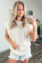 Kimmia Ribbed Knit Dolman Top - FINAL SALE - Madison and Mallory