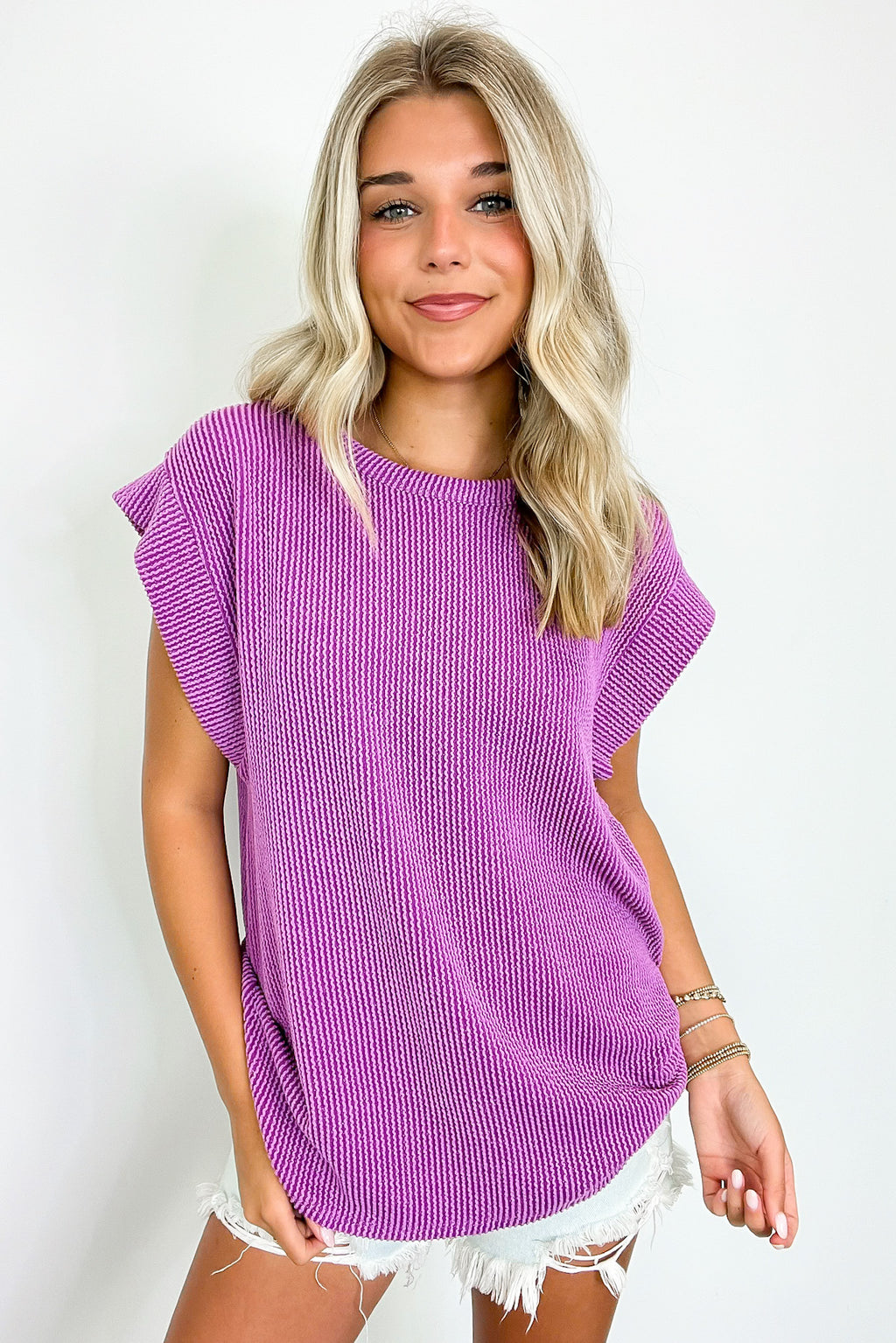 Kimmia Ribbed Knit Dolman Top - FINAL SALE - Madison and Mallory