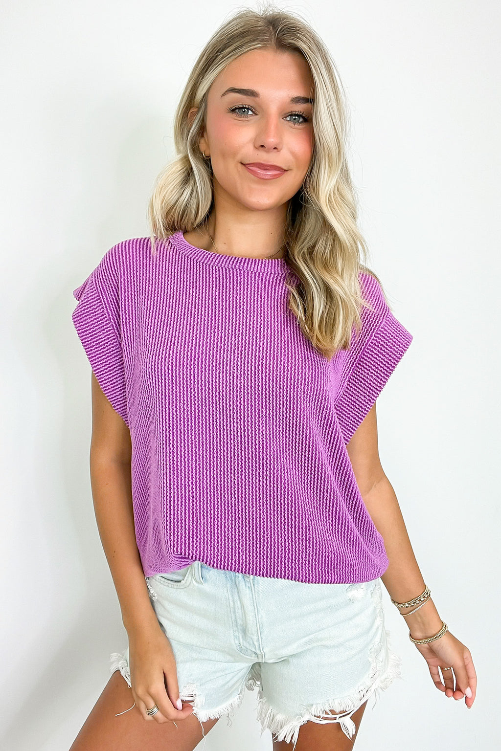 Kimmia Ribbed Knit Dolman Top - FINAL SALE - Madison and Mallory