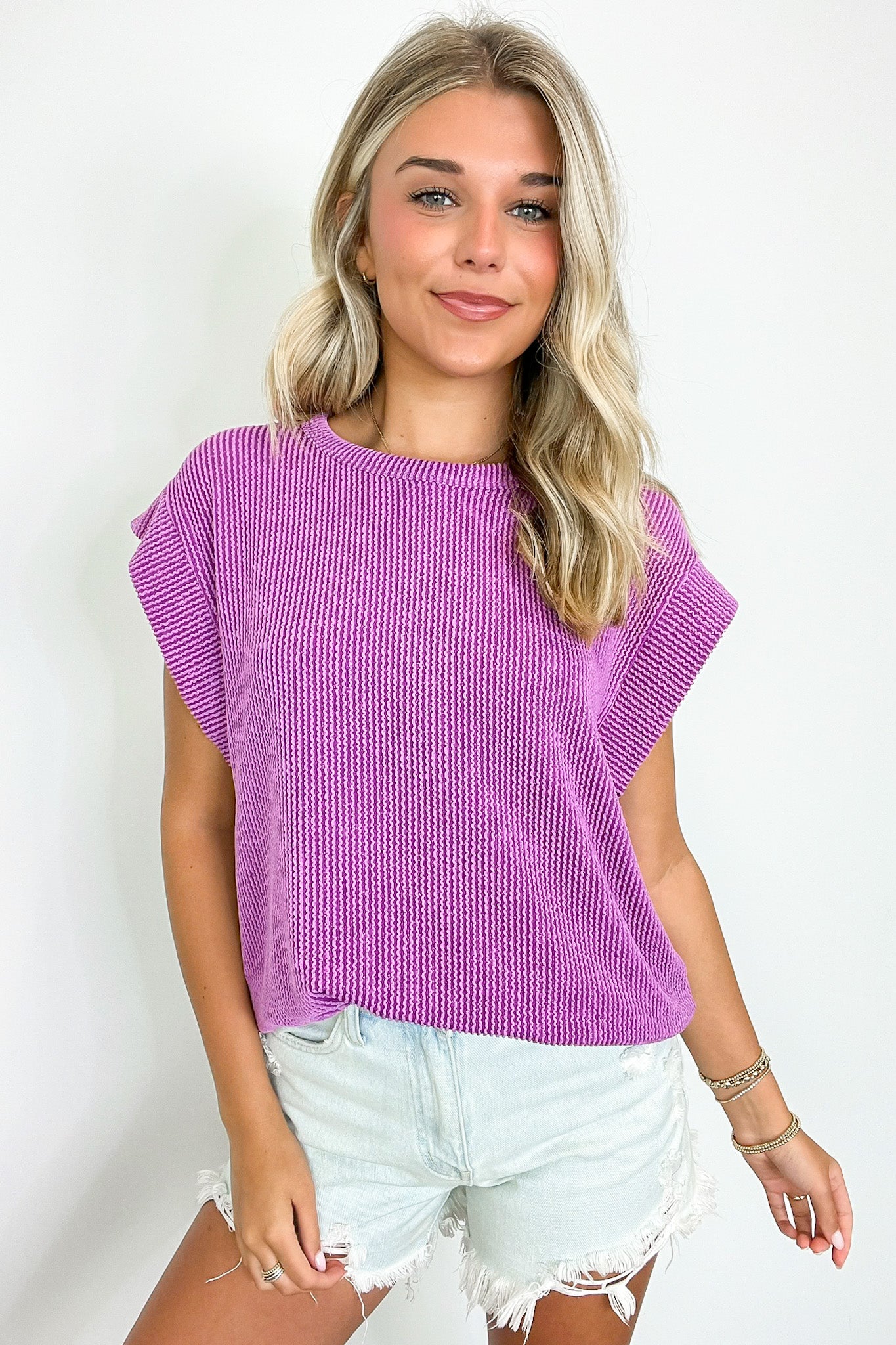 Kimmia Ribbed Knit Dolman Top - FINAL SALE - Madison and Mallory