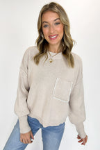 Knit Intentions Front Pocket Sweater - FINAL SALE - Madison and Mallory