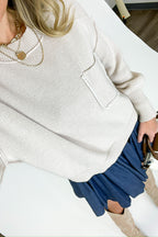 Knit Intentions Front Pocket Sweater - FINAL SALE - Madison and Mallory