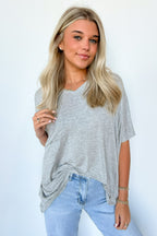 Krystle V-Neck Front Pocket Top - Madison and Mallory
