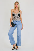 Lace Affair Corset Top - Madison and Mallory
