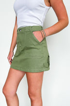 Laylin High Rise Cargo Skirt - FINAL SALE - Madison and Mallory