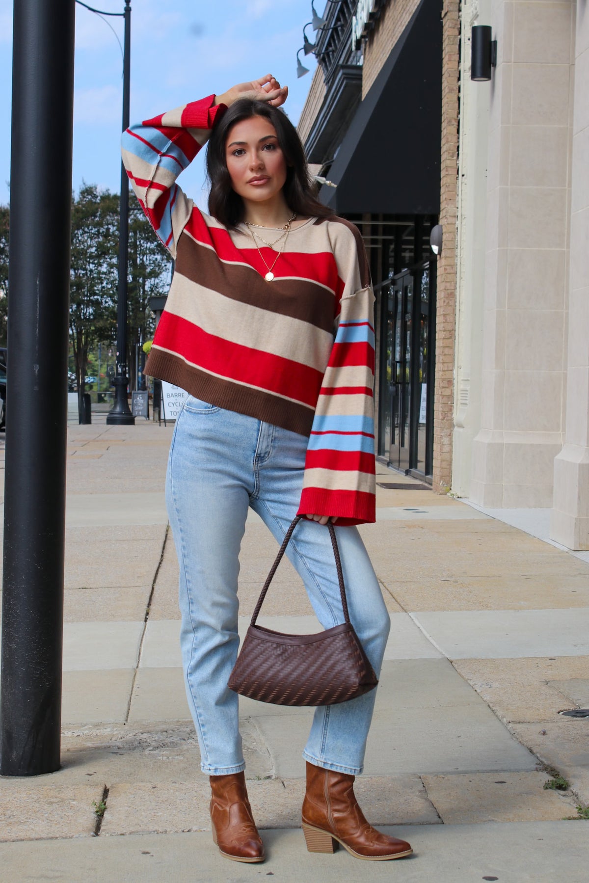 Legacy High Rise Crop Straight Jeans - Madison and Mallory