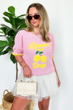 Lemon Drop Club Graphic Knit Sweater - Madison and Mallory