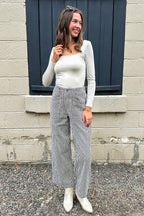Line Theory Pinstripe Pants - Madison and Mallory