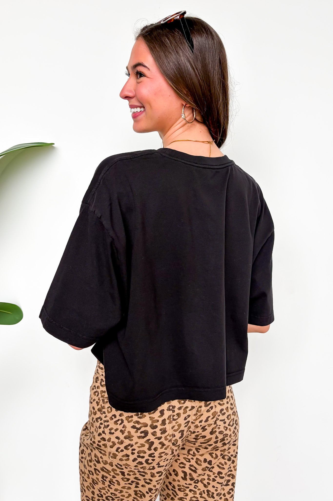 Lived-In Luxe Mineral Washed Loose Fit Tee - Madison and Mallory