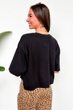 Lived-In Luxe Mineral Washed Loose Fit Tee - Madison and Mallory