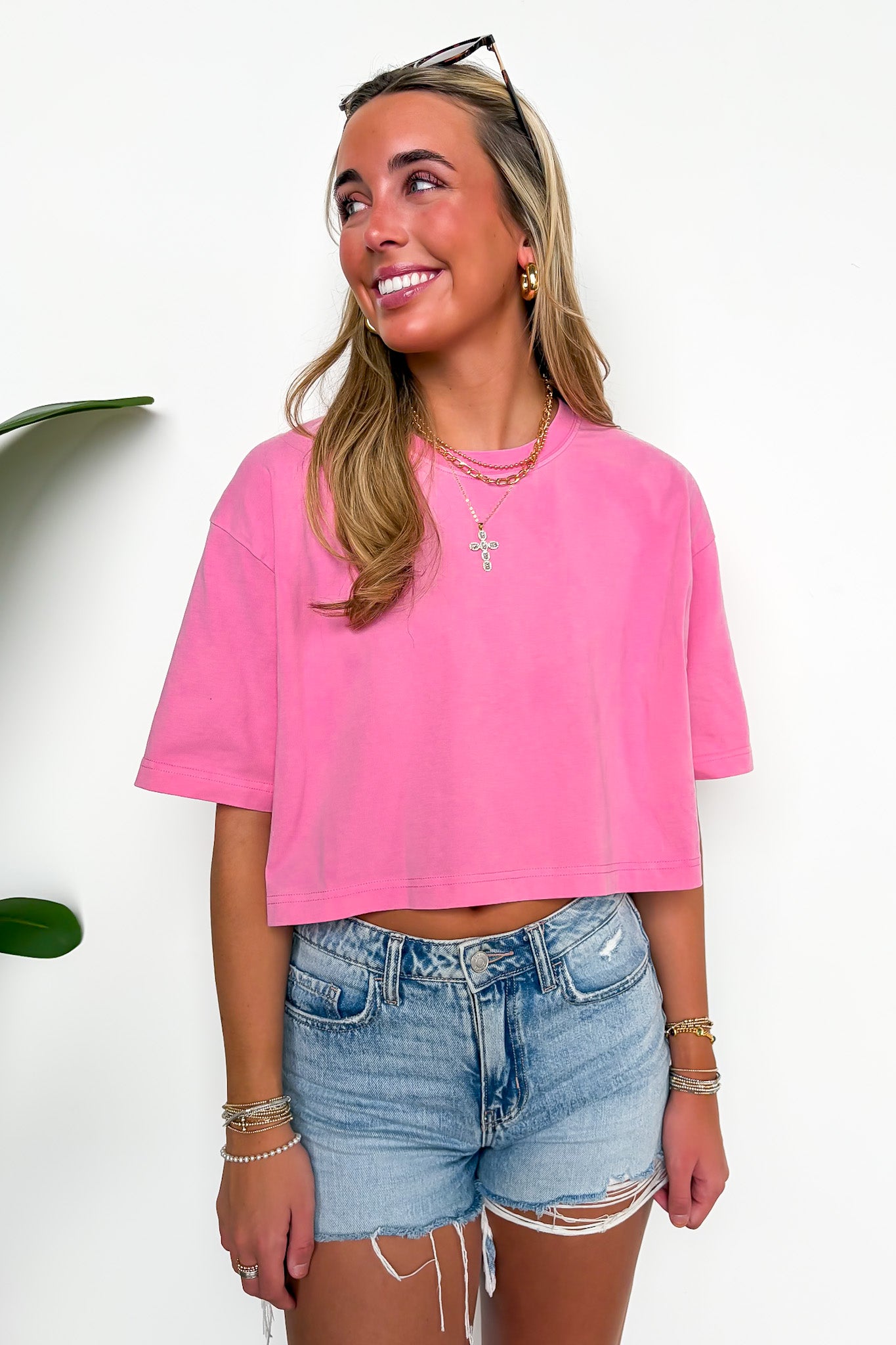 Lived-In Luxe Mineral Washed Loose Fit Tee