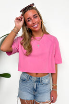 Lived-In Luxe Mineral Washed Loose Fit Tee