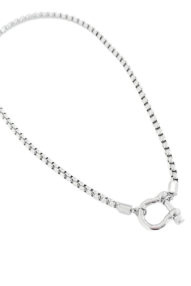 Lucky Me Horseshoe Toggle Necklace - Madison and Mallory