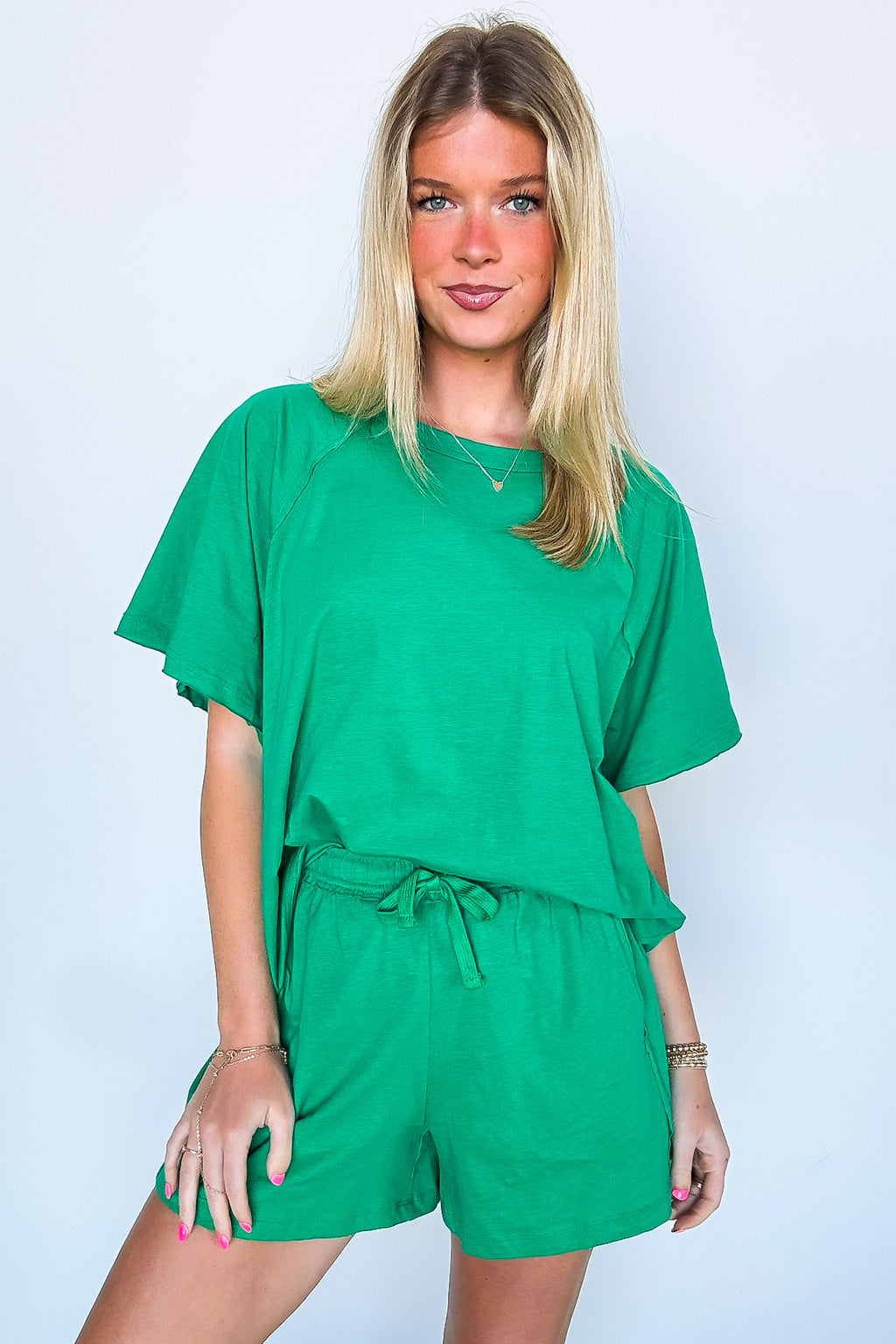 Lucy Oversized Short Sleeve Top - FINAL SALE - Madison and Mallory